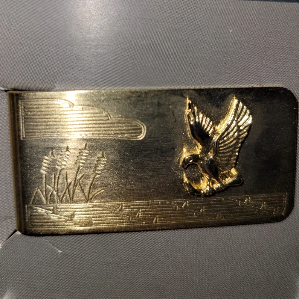 New Foster Money Clip in tin box